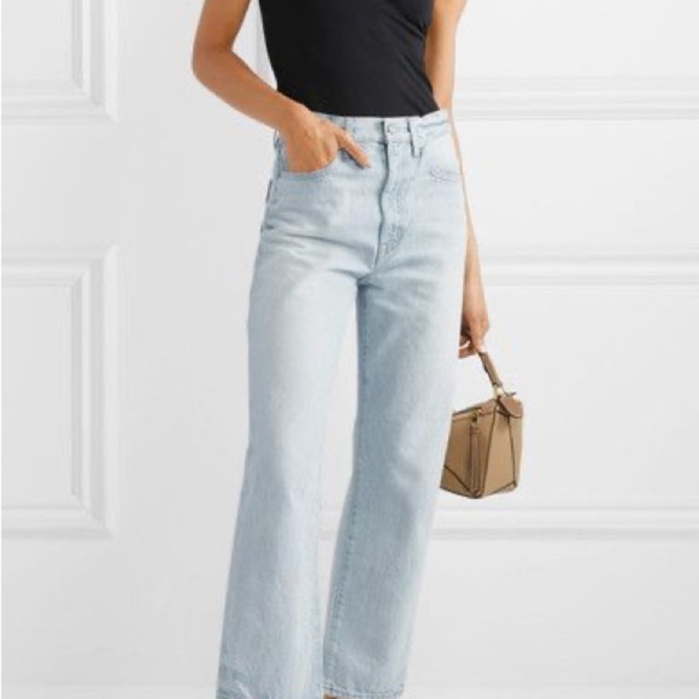 Slvrlake jeans, London crop, color long song, size 27
